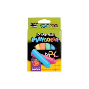 PLAYCOLOR TIZA COLOR x 12u
